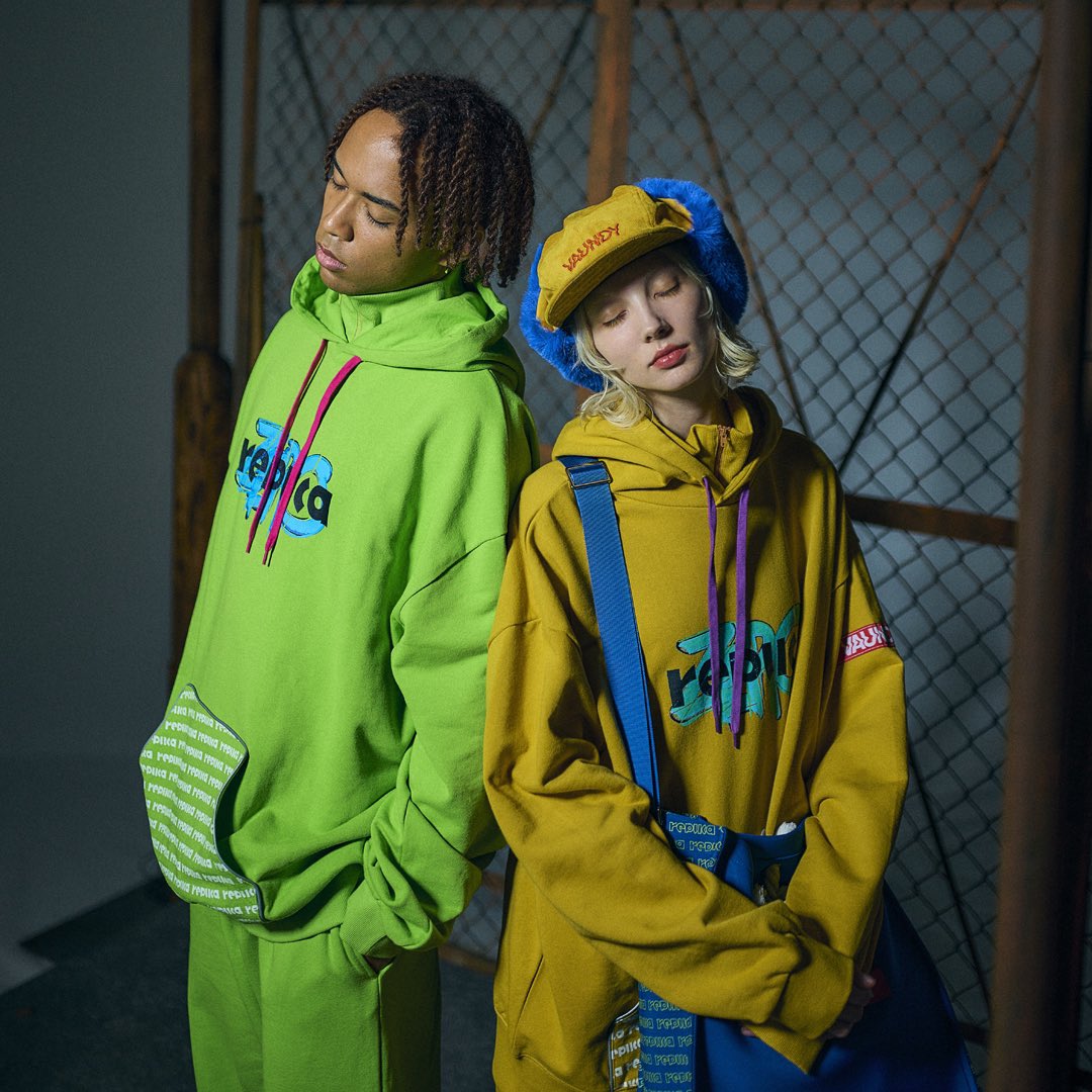 Logo Hoodie “replica ZERO” ┈┈┈┈┈┈┈┈┈┈┈┈┈┈ - Color