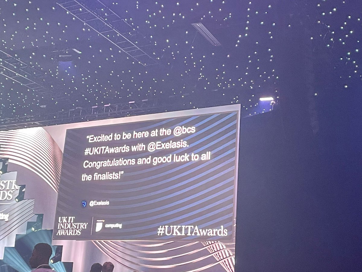 @Exelasis was proud to judge this years #BCS Security Innovation #Award!

Kudos to our 2023 winner, Egress Software Technologies @EgressSoftware!

#Exelasis #UKITAwards #security #cyber #innovation #egress