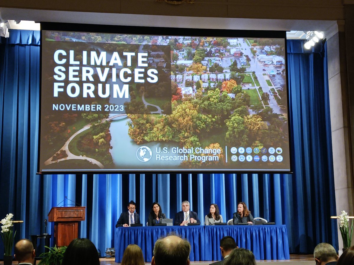 Attended the first-ever Climate Services Forum hosted by the White House Office of Science and Technology Policy yesterday. Building community #Resilience takes trust, community engagement, and place-specific, culturally sensitive processes and solutions. @IUIONeill