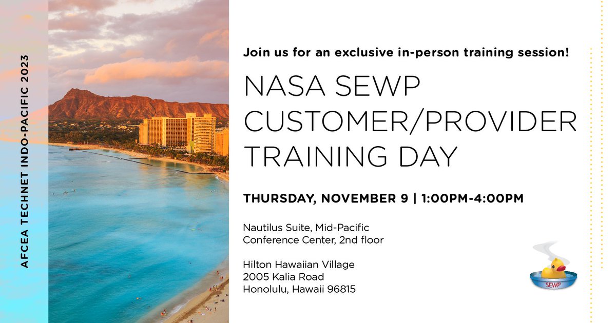 NASA SEWP tweet media