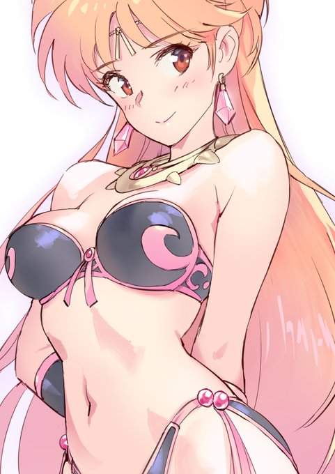 #いい腋の日 
腕を上げたポーズもいいけど、腋を閉めた時のラインが好きというささやかな主張 