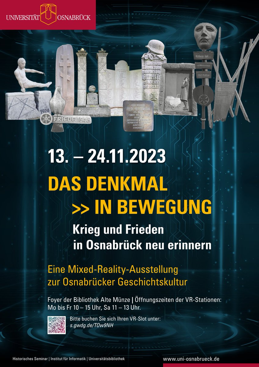 Didaktik der Geschichte - Universität Osnabrück (@gd_uos) on Twitter photo Geschichte und VR! Mixed Reality Ausstellung des LehrZeit-Seminars in Zusammenarbeit mit dem Lehrstuhl für Neueste Geschichte und Historische Migrationsforschung (@2crass ), der <a href="/UB_Osnabrueck/">@ubosnabrueck@openbiblio.social</a> und uns. <a href="/UniOsnabrueck/">Uni Osnabrück</a> Geschichte und VR! Mixed Reality Ausstellung des LehrZeit-Seminars in Zusammenarbeit mit dem Lehrstuhl für Neueste Geschichte und Historische Migrationsforschung (@2crass ), der <a href="/UB_Osnabrueck/">@ubosnabrueck@openbiblio.social</a> und uns. <a href="/UniOsnabrueck/">Uni Osnabrück</a>