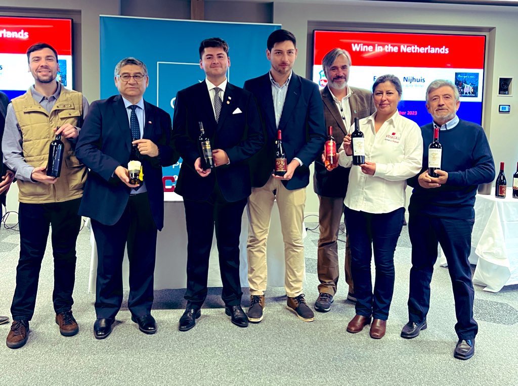 Looking back on a great tasting for Chilean wines, from the Maule region. 
Thanks <a href="/ProChile_NL/">ProChile Netherlands</a> for the assignment to organise this tasting 🍷🥂😊🙏🏻
<a href="/ProChile/">ProChile</a>