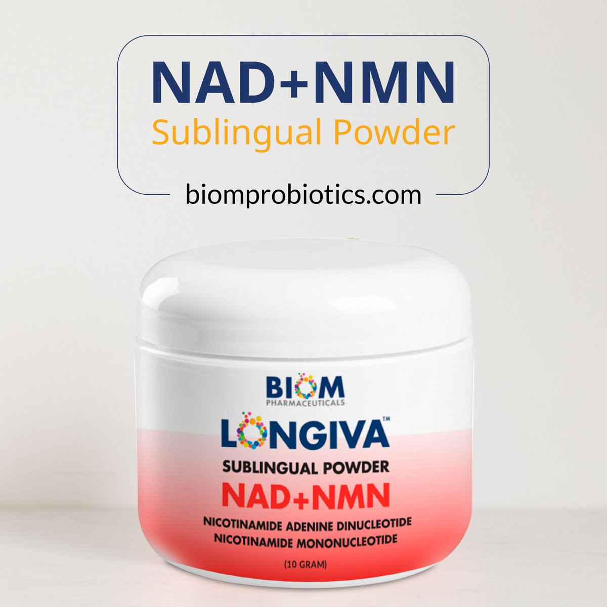 Ready to supercharge your vitality? Our NAD+NMN sublingual powder is your ticket to sustained energy and youthful living. Elevate your body's NAD+ levels, optimize cellular function, and enjoy a more vibrant life.
 
Buy: bit.ly/3PnWboh

#EnergyBoost #AntiAging #BiomNMN