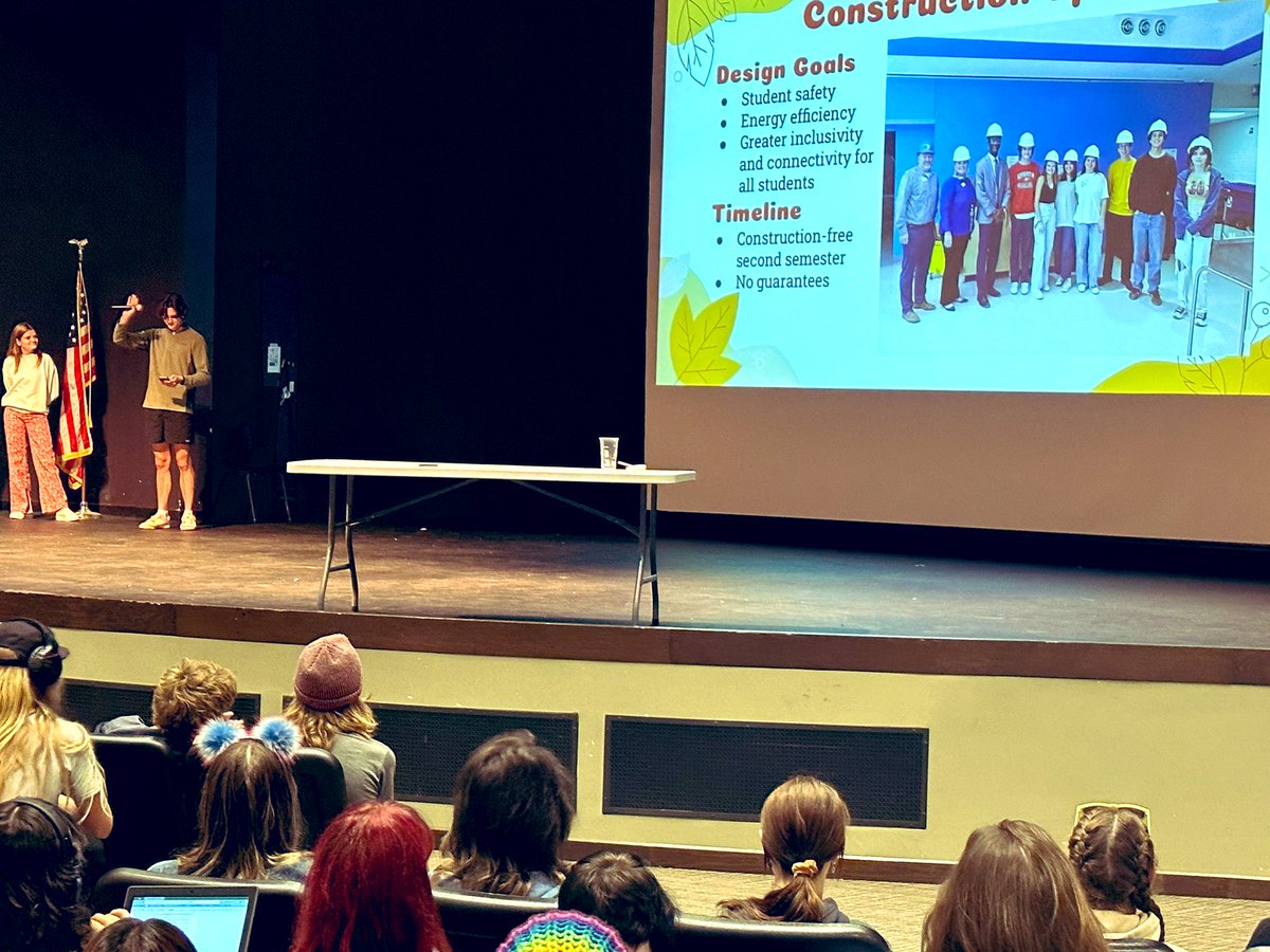 nmhuffman's tweet photo. Student Led and run Town hall! #forourstudents https://t.co/yAebfLAo4K