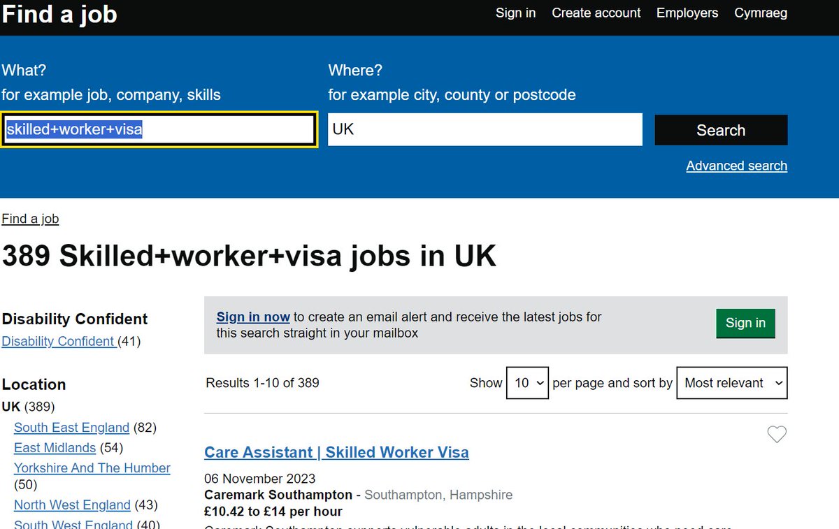 Go to findajob.dwp.gov.uk, Type 'visa+sponsorship' or 'skilled+worker+visa' in the search bar. A list of jobs will come through. Some will have sponsorship, some won't. Reading through the job descriptions will give you very good insights into what employers are looking…