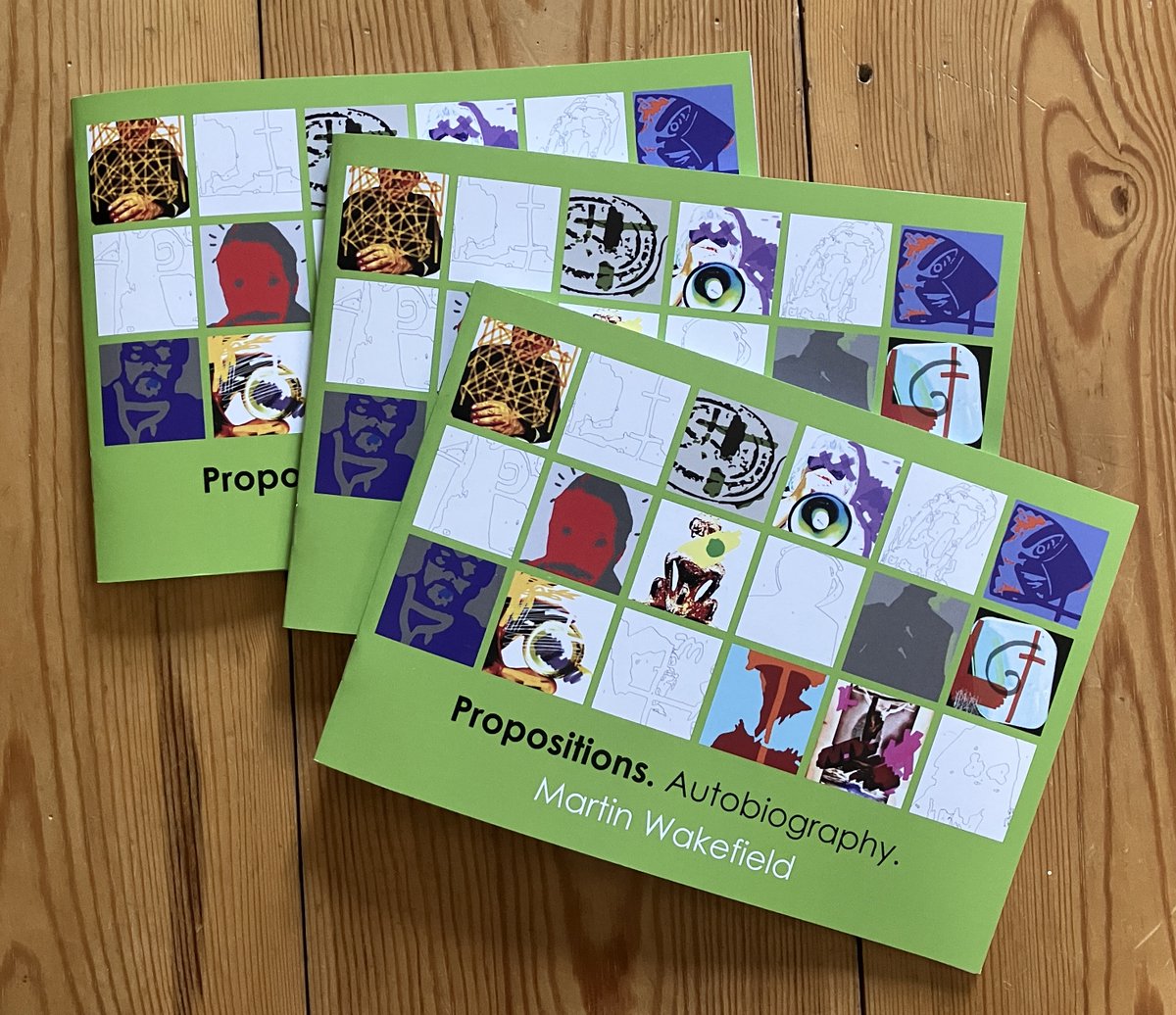 Moormaid Press is thrilled to announce the publication of ‘Propositions. Autobiography.’ by Martin Wakefield. Full-colour pamphlet of poetry and visual poetry. Limited edition. 
Get your copy here: moormaidpress.co.uk/product/propos…