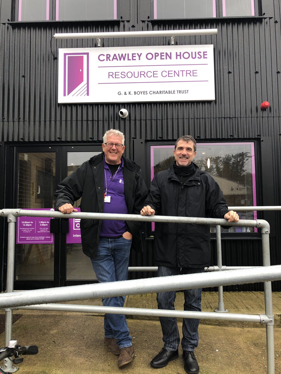 The Homity Trust (@homitytrust) on Twitter photo With the amazing Ian from <a href="/CrawleyOpenHse/">Crawley Open House</a> a truly inspiring place. We are proud to support their all encompassing road to a better future #homelessness #sussex #community #foodpoverty 👏👏 With the amazing Ian from <a href="/CrawleyOpenHse/">Crawley Open House</a> a truly inspiring place. We are proud to support their all encompassing road to a better future #homelessness #sussex #community #foodpoverty 👏👏