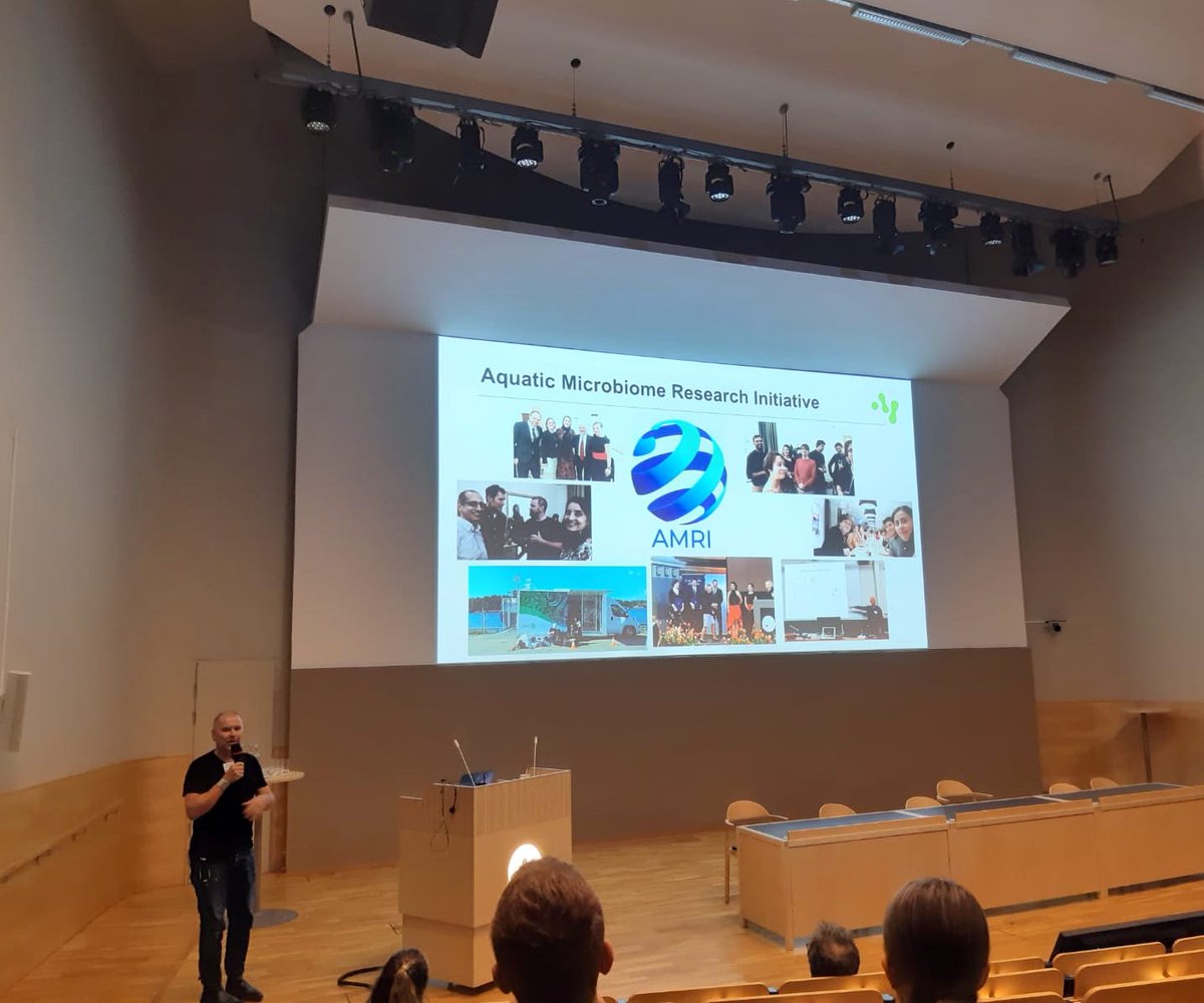 Planetary Biology at SciLifeLab (@scilifelab_pb) on Twitter photo Amazing start to the #AMRI week 2023 in Uppsala. A full day with exciting talks and posters on #microbialecology #evolution and #geochemistry <a href="/MicrobialSweden/">AMRI (Aquatic Microbiome Research Initiative)</a> <a href="/Stebe69/">Stefan Bertilsson</a> <a href="/doubleanders/">Anders Andersson</a> Amazing start to the #AMRI week 2023 in Uppsala. A full day with exciting talks and posters on #microbialecology #evolution and #geochemistry <a href="/MicrobialSweden/">AMRI (Aquatic Microbiome Research Initiative)</a> <a href="/Stebe69/">Stefan Bertilsson</a> <a href="/doubleanders/">Anders Andersson</a>
