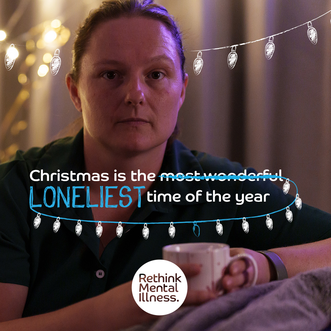 🧵 THREAD We surveyed over 1,000 people and the response was clear: Christmas is a lonely time of year for many people living with mental illness 👇 (1/5)