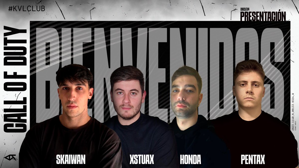 #PRESENTACIÓN #MW3  

¡Es hora de demostrar quienes somos!

¡BIENVENIDOS A LAS SOMBRAS, BIENVENIDOS A KVL!

・<a href="/PeentaaX/">♠️</a> (C)
・<a href="/skaiwann/">Skaiwann 🔱</a> 
・<a href="/hxndaaa/">❤️‍🔥</a> 
・<a href="/xStuaX/">STX</a>