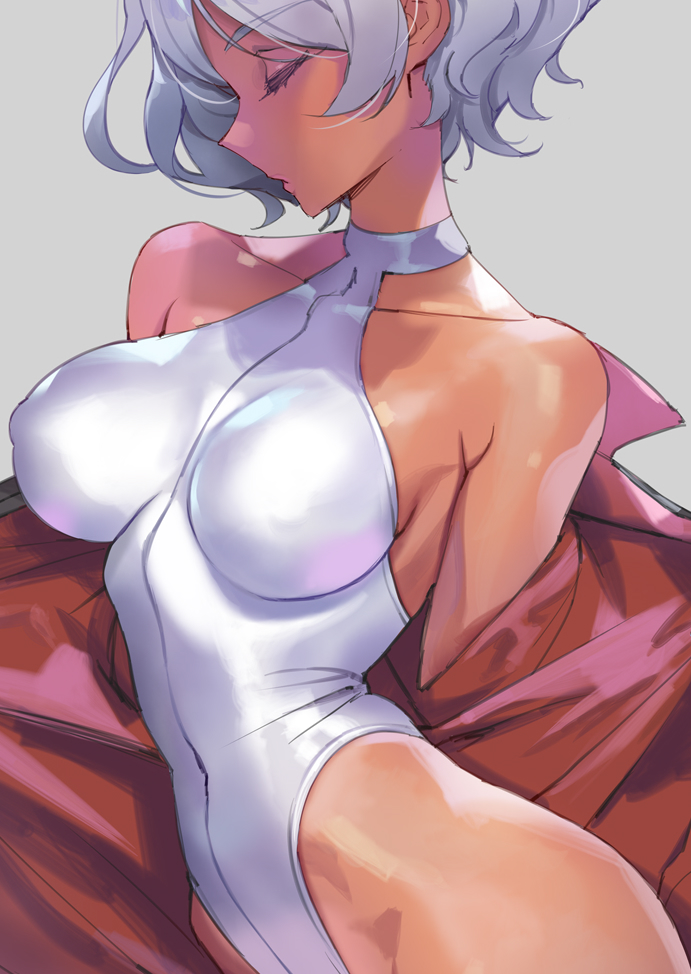 #いい腋の日
腕を上げたポーズもいいけど、腋を閉めた時のラインが好きというささやかな主張