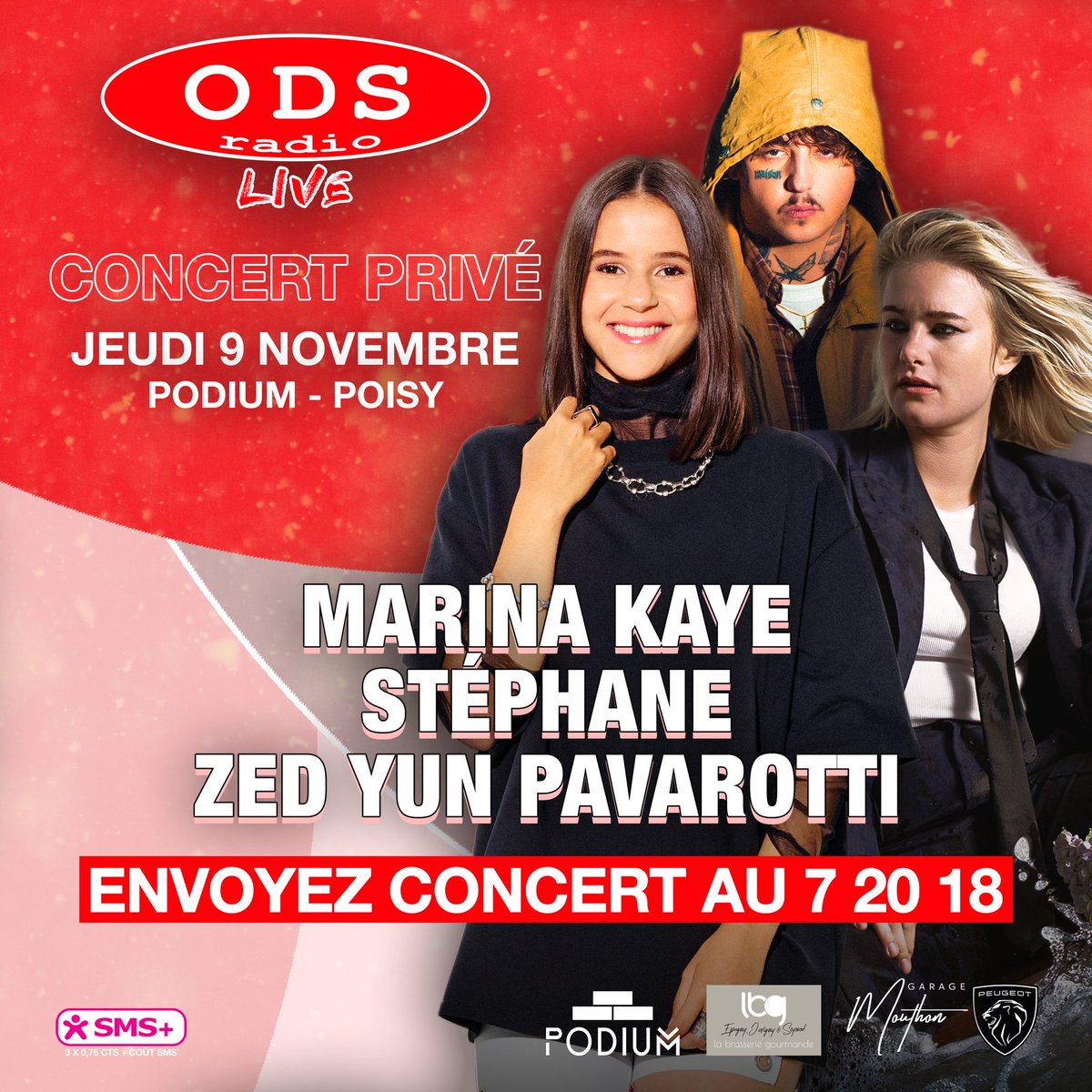 C’est aujourd’hui ! @MarinaKayeMusic et @music_stephane sur @ODSRadio 🎶 #odsradio #marinakaye #stephanemusic #twinmusic #radiolive