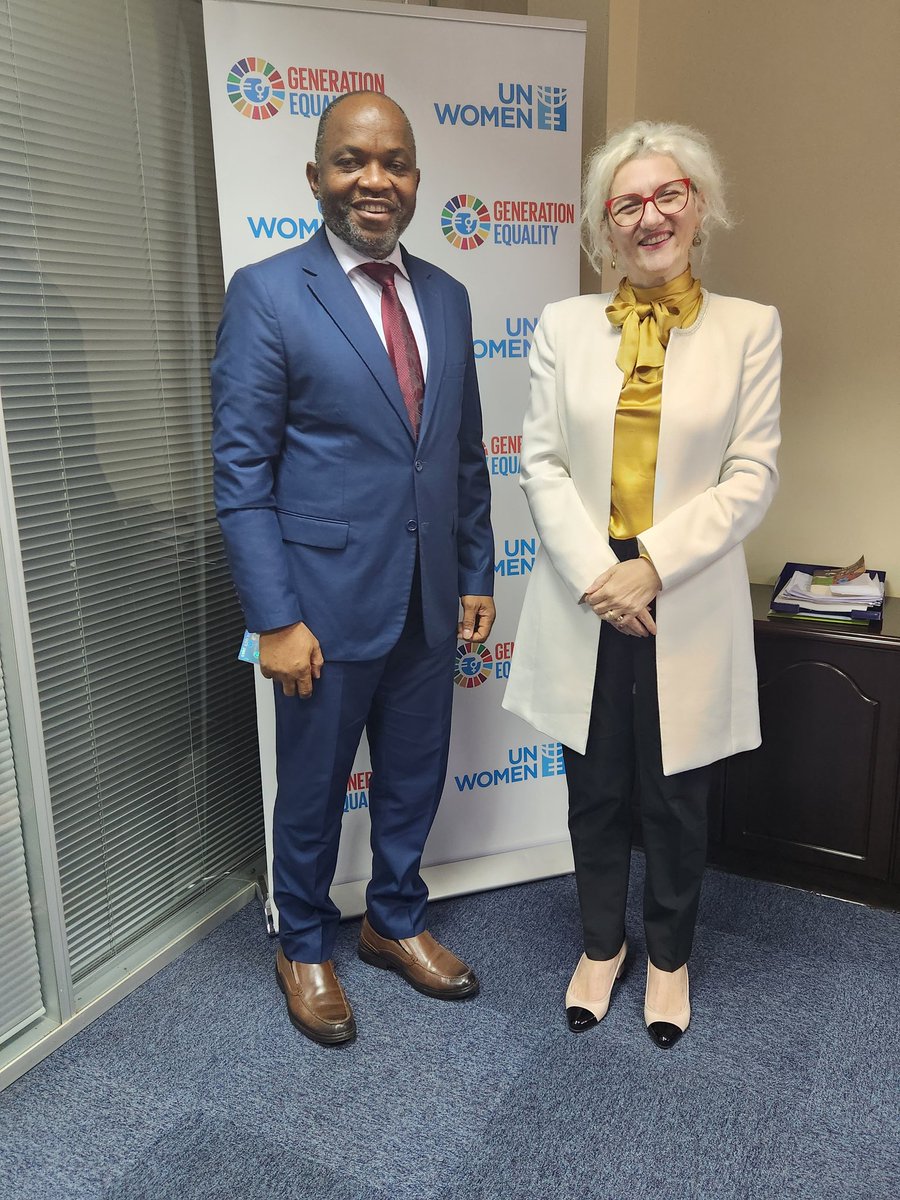 Maxime Houinato (@houinatomaxime) on Twitter photo Glad to meet <a href="/EvaUNICEF/">Eva Kadilli</a> new UNICEF RD at UN Women today. We agreed to boost our regional partnership including through joint policy statements and concrete join initiatives in selected countries. Invited her to UN Women's Knowledge Fair to take place in Dec at Gigiri UN House. Glad to meet <a href="/EvaUNICEF/">Eva Kadilli</a> new UNICEF RD at UN Women today. We agreed to boost our regional partnership including through joint policy statements and concrete join initiatives in selected countries. Invited her to UN Women's Knowledge Fair to take place in Dec at Gigiri UN House.