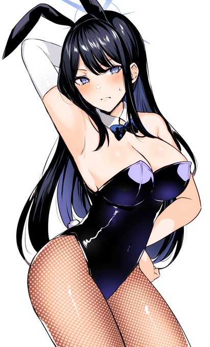 先月のイベントで出した無配のバニーサオリ👯 