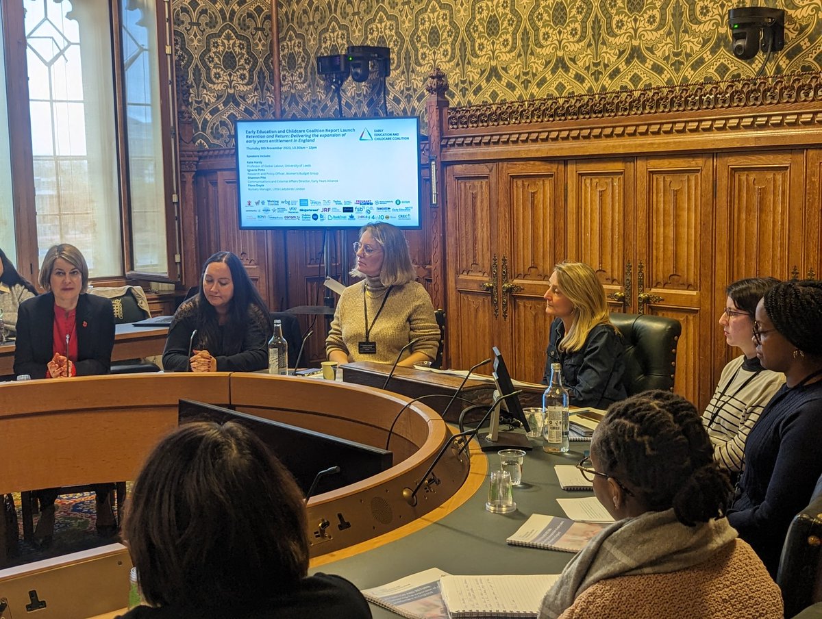 Jemima olchawski (@jemimaolchawski) on Twitter photo Great research from <a href="/CoalitionEdCare/">Early Education and Childcare Coalition</a> launched in parliament today on Retention&return: Delivering the expansion of early years entitlement in England. We must grow the workforce AND keep the amazing educators already working under huge pressure for low pay Great research from <a href="/CoalitionEdCare/">Early Education and Childcare Coalition</a> launched in parliament today on Retention&return: Delivering the expansion of early years entitlement in England. We must grow the workforce AND keep the amazing educators already working under huge pressure for low pay