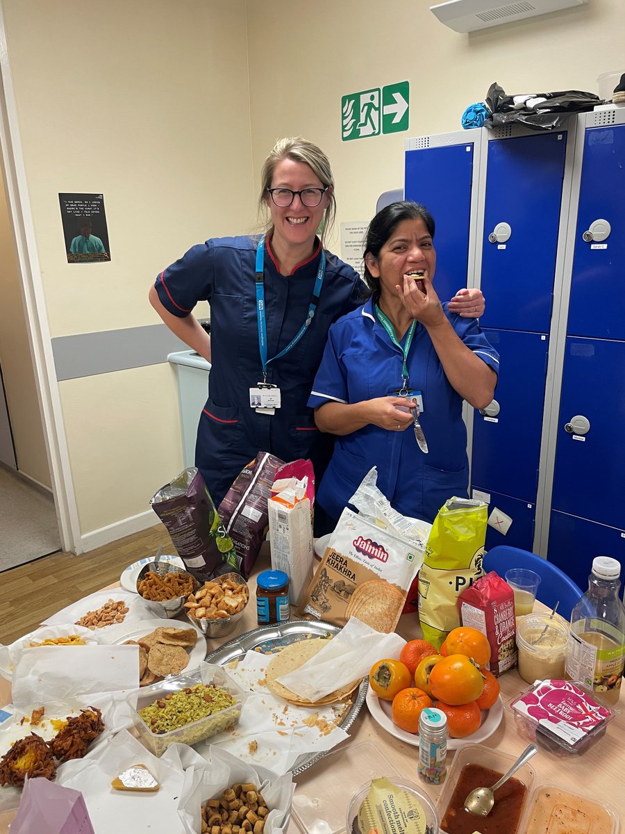 NUHPre_op (@nuhpre_op) on Twitter photo Glowing Lights, Positive Vibes, and Joyous Moments? Hi Diwali. 🥳
Thankyou Babita , Rosie , Ruby and Sneha for organising and accommodating the fuddle of Diwali at Pre-op B50 Dept. 😃
<a href="/ACD_NUH/">NUH Ambulatory Care Division</a> <a href="/AbiBurrows1/">Abi_Burrows</a> <a href="/hourd_lorraine/">Lorraine Hourd</a> <a href="/drdevans/">dave evans</a> @TeamNUH Glowing Lights, Positive Vibes, and Joyous Moments? Hi Diwali. 🥳
Thankyou Babita , Rosie , Ruby and Sneha for organising and accommodating the fuddle of Diwali at Pre-op B50 Dept. 😃
<a href="/ACD_NUH/">NUH Ambulatory Care Division</a> <a href="/AbiBurrows1/">Abi_Burrows</a> <a href="/hourd_lorraine/">Lorraine Hourd</a> <a href="/drdevans/">dave evans</a> @TeamNUH
