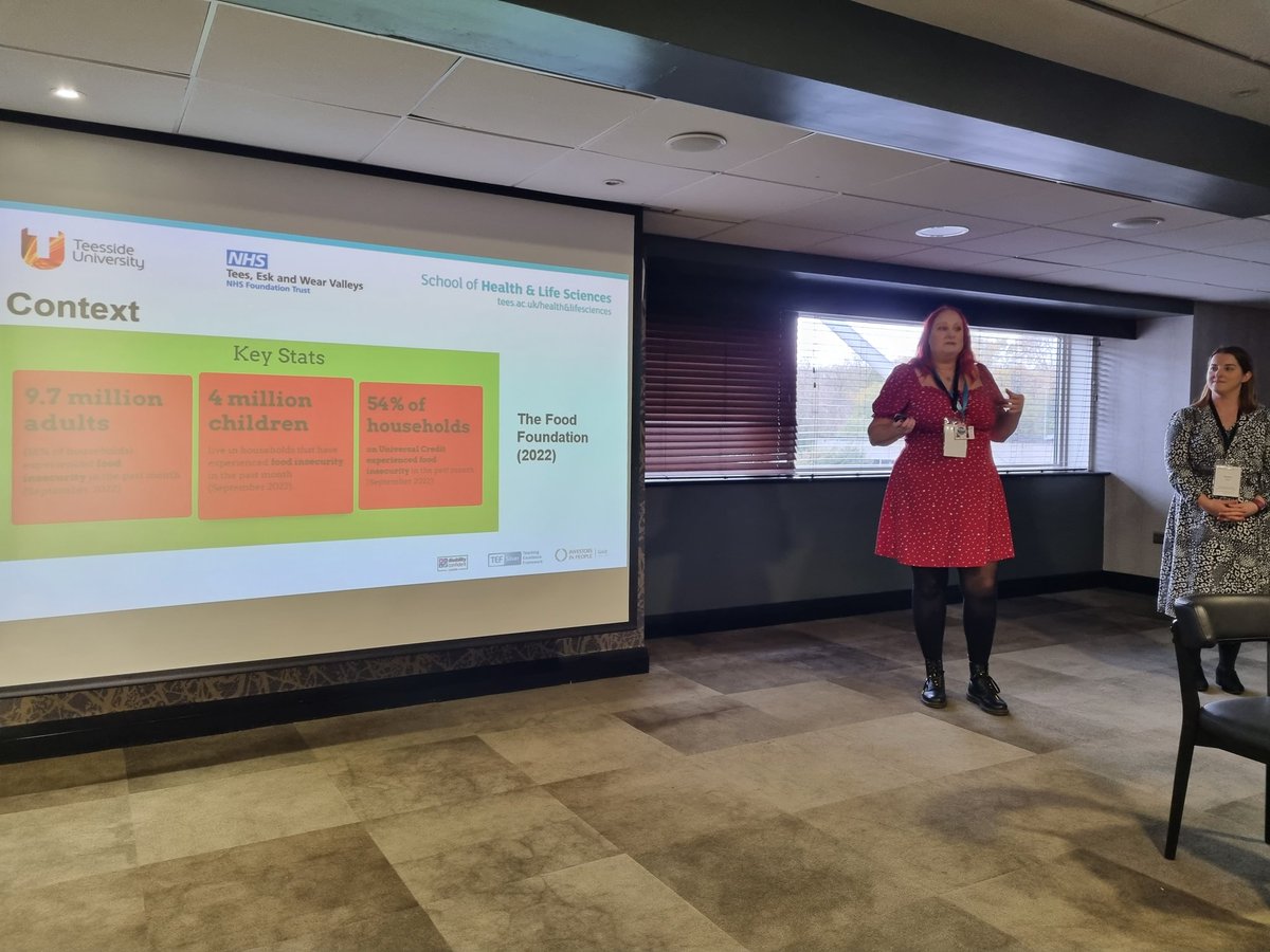 Sarah Daniel 💙 (@sarahdaniel21) on Twitter photo At the <a href="/NIHR_ARC_NENC/">NIHR ARC North East and North Cumbria</a> conference today hearing from <a href="/Jo_AnneSmith/">Jo-Anne Smith</a> and <a href="/Emma_LGiles/">Professor Emma L Giles</a> about their research in food insecurity and severe mental illness At the <a href="/NIHR_ARC_NENC/">NIHR ARC North East and North Cumbria</a> conference today hearing from <a href="/Jo_AnneSmith/">Jo-Anne Smith</a> and <a href="/Emma_LGiles/">Professor Emma L Giles</a> about their research in food insecurity and severe mental illness