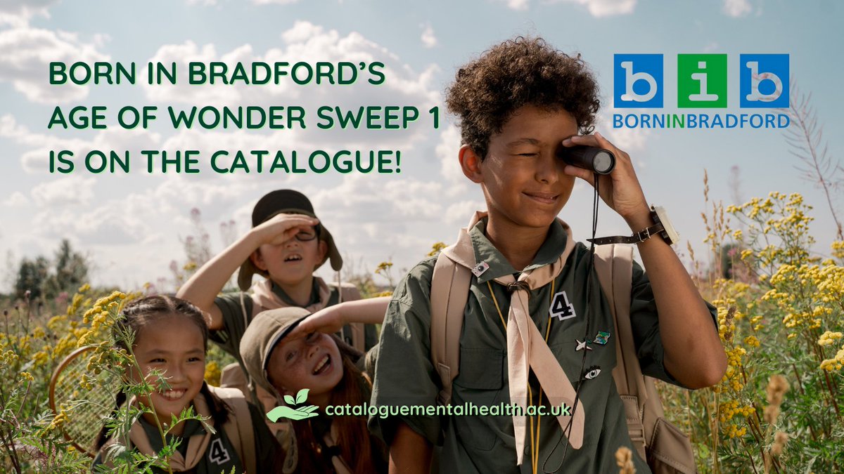 Louise Arseneault (@l_arseneault) on Twitter photo The <a href="/BiBresearch/">Born in Bradford</a> Age of Wonder Sweep 1 is on the #CatalogueMHM! Age of Wonder follows the Born in Bradford cohort through adolescence into adulthood to understand what shapes their physical and mental health. Check it out here: cataloguementalhealth.ac.uk/?content=study…
#peoplepoweredresearch The <a href="/BiBresearch/">Born in Bradford</a> Age of Wonder Sweep 1 is on the #CatalogueMHM! Age of Wonder follows the Born in Bradford cohort through adolescence into adulthood to understand what shapes their physical and mental health. Check it out here: cataloguementalhealth.ac.uk/?content=study…
#peoplepoweredresearch