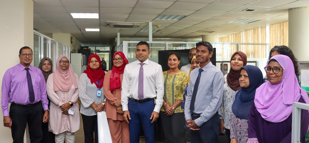 ރައީސުލްޖުމްހޫރިއްޔާގެ ނައިބު ފައިޞަލް ނަސީމް މިއަދު މި މިނިސްޓްރީއަށް ޒިޔާރަތް ކުރައްވާ، މުވައްޒަފުންނާ ބައްދަލުކުރެއްވުން.