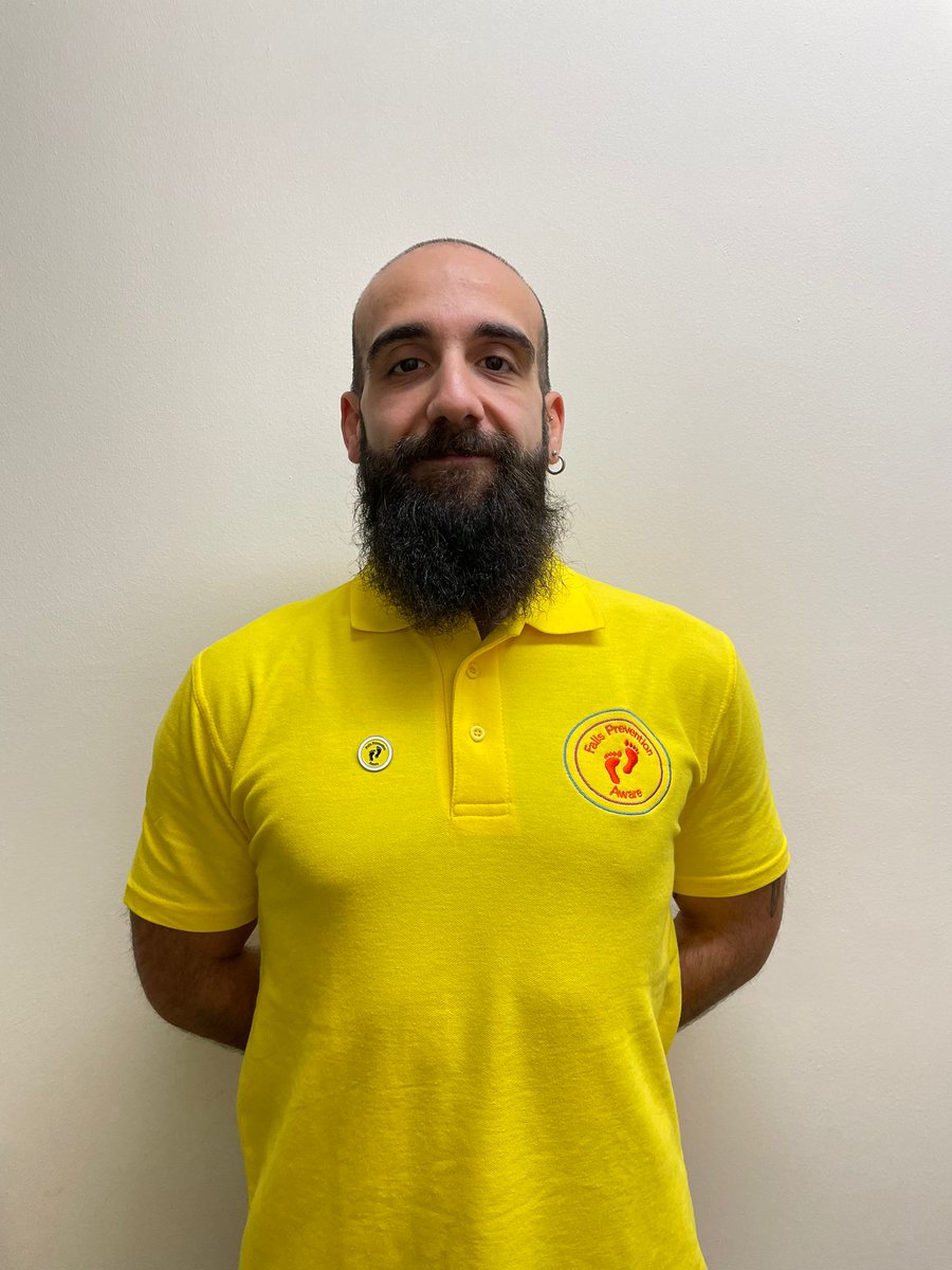 Welcoming our newest Falls Coordinator to the team today ⭐️ everyone please say hello to Ed! @southern_NHSFT