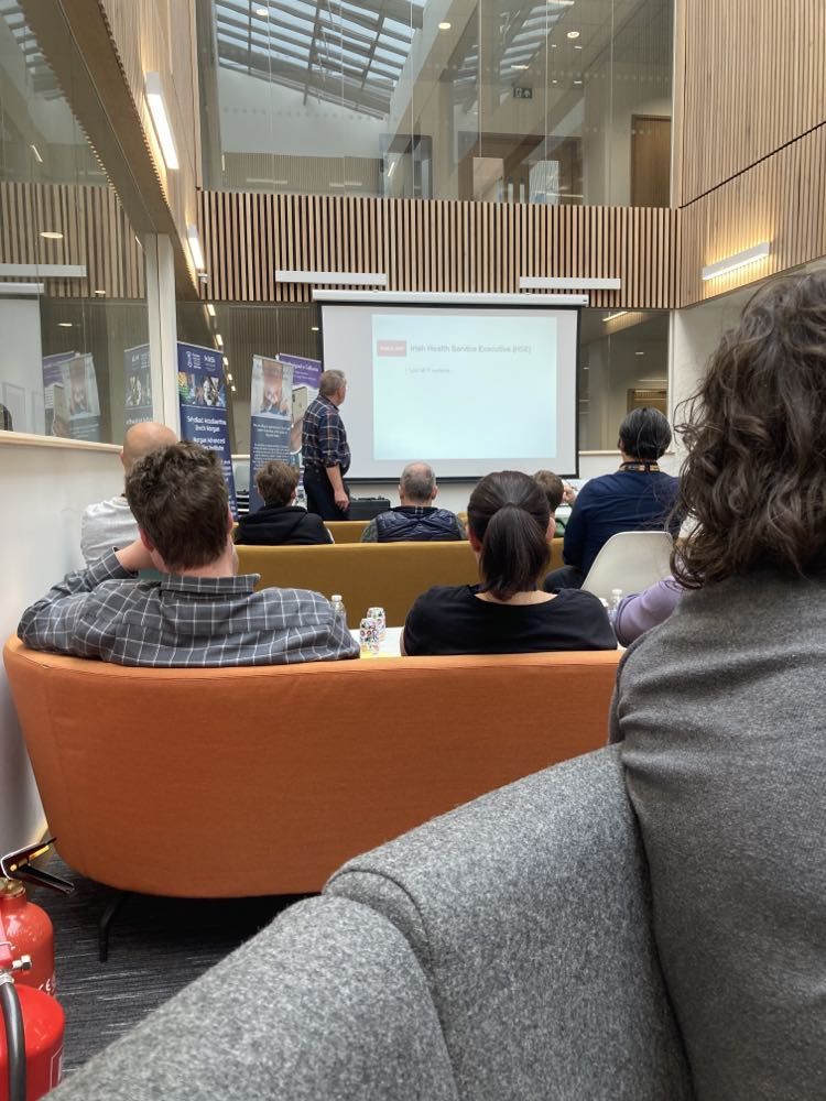 Rory Clark (EPIC CDT) (@rorydoeshci) on Twitter photo Was fantastic to see <a href="/haroldthimbleby/">Harold Thimbleby</a> at the CoFo yesterday and even better to have a chat with him afterwards. Doing great work in healthcare IT! <a href="/FITLab_Swansea/">FIT Lab Swansea</a> Was fantastic to see <a href="/haroldthimbleby/">Harold Thimbleby</a> at the CoFo yesterday and even better to have a chat with him afterwards. Doing great work in healthcare IT! <a href="/FITLab_Swansea/">FIT Lab Swansea</a>