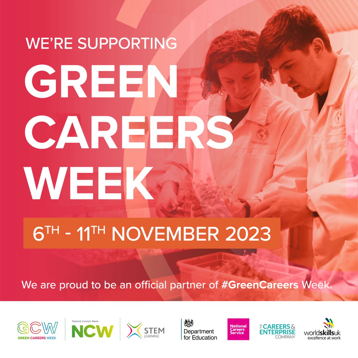 #GreenCareersWeek is an exciting event that raises aspiration, supports diversity, challenges stereotypes, and promotes real opportunities for young people to have a career that will genuinely make a difference. 💚🍃

Discover careers here: greencareersweek.com/organisations-…
