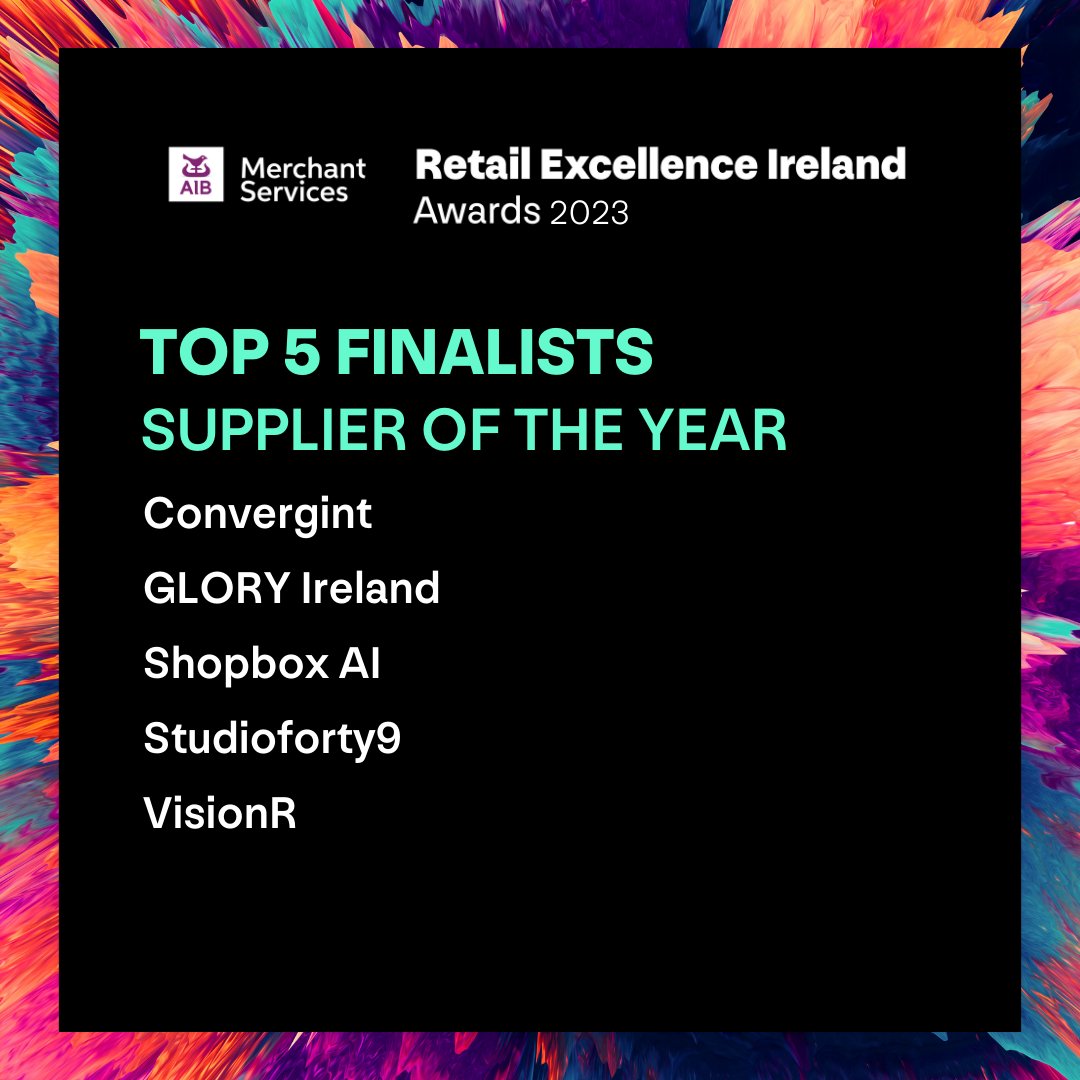 We're at the final stretch, and the excitement is mounting as we draw closer to the big night🏆

The Supplier of the Year Award is a tribute to the finest suppliers who play a crucial role in the success of the Irish Retail Industry.

#REIAwards2023 #PoweredbyAIBMS