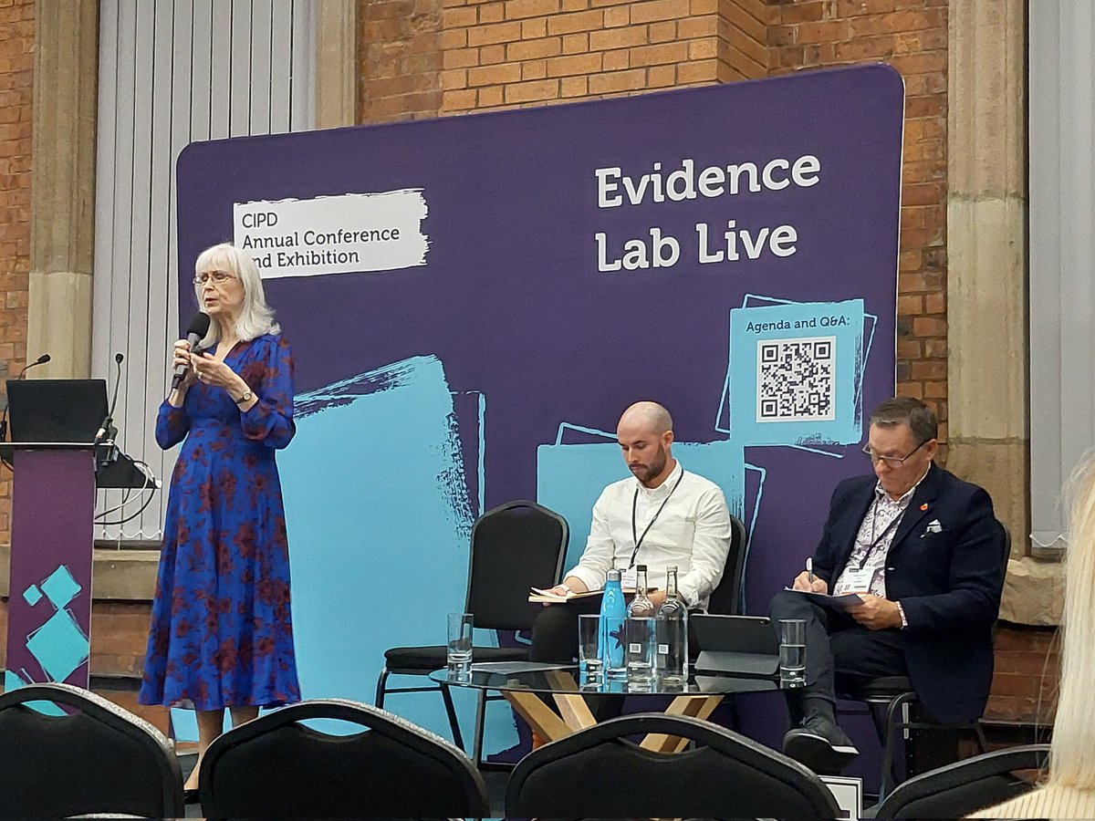 As humans we need meaning in our work. Great insight from prof Katie Bailey @KingsCollegeLon & Peter Collyer into what makes work meaningful & the vital role that managers play. Excellent article from Katie summarising the area here: sloanreview.mit.edu/article/what-m… #cipdACE