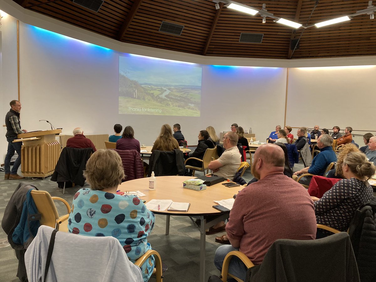 Good turnout at the @ScottishAccess SOAN annual networking event. Great to meet so many new people and catch up with ‘old’ pals from the outdoor access sector. #SOANevent23 @ramblersscot