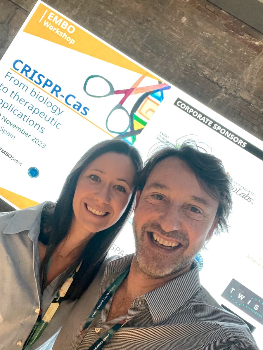 EnsomaBio's tweet image. VP of Gene Editing Stefano Stella presented on the Optimization of #BaseEditing based on Cas12a variants at #EMBOCRISPRCas this week, and enjoyed many other fascinating sessions with colleagues. Thank you, @EMBOevents, for this inspiring week!