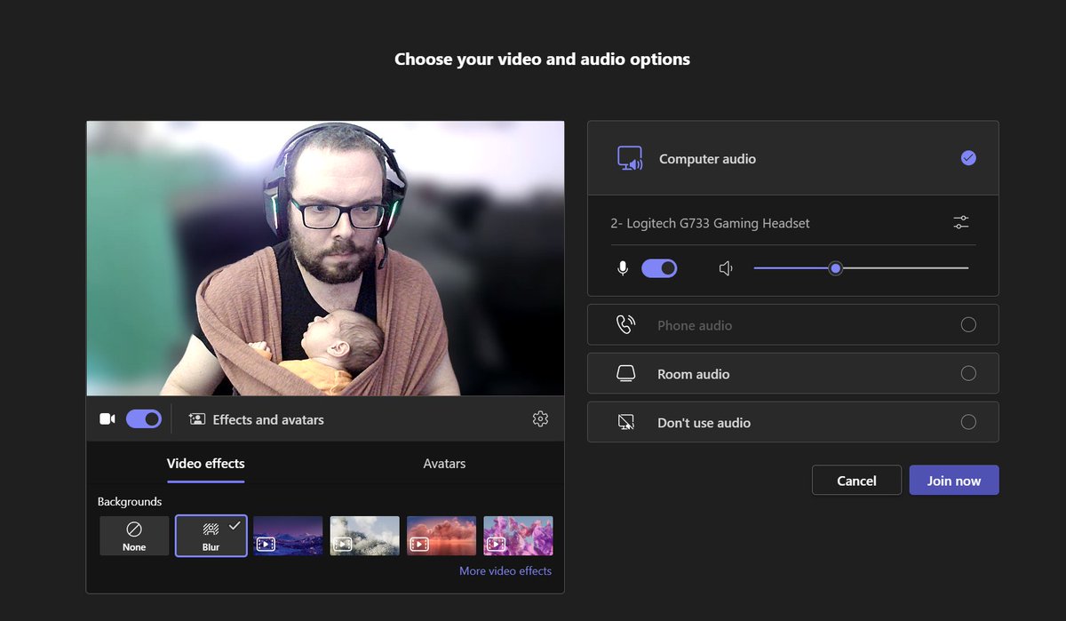 Yep, Teams calls are still happening