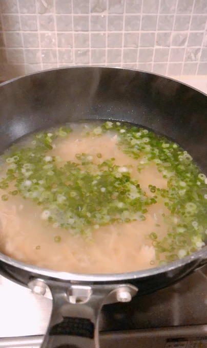 生姜ささみスープ飲みたいすぎて秒で作っちゃった……