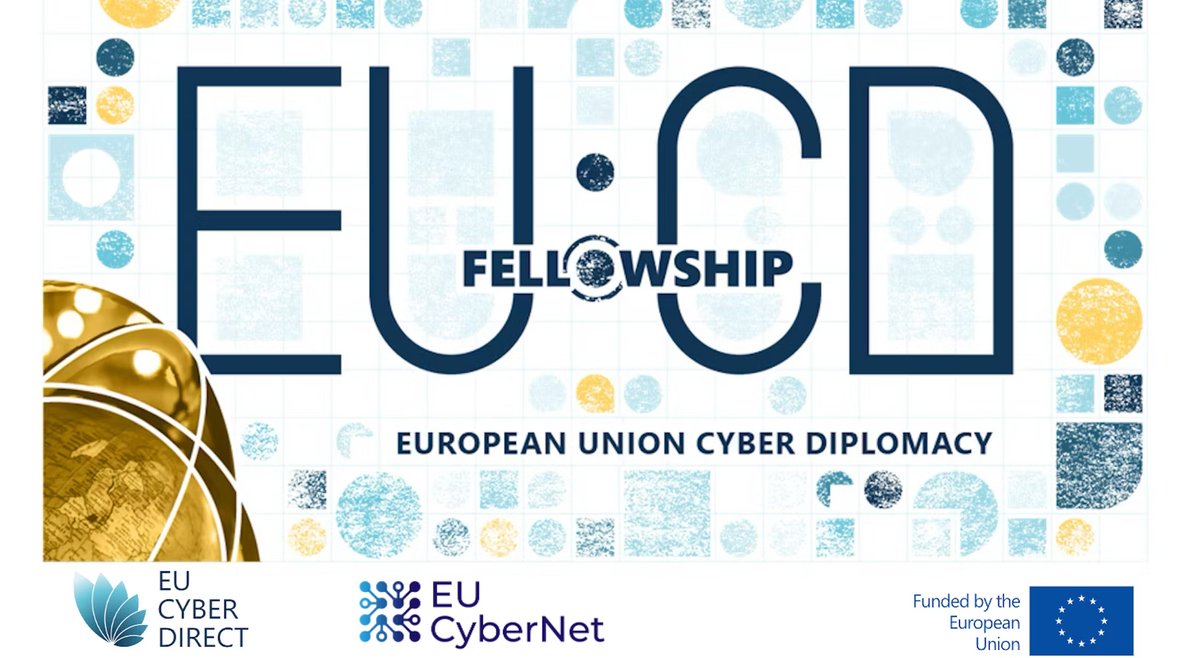 We are excited to announce that together with @EUCyberNet, we are now accepting applications to the 2024 edition of our fellowship in #cyberdiplomacy! Running from January to July 2024! Info in the thread!