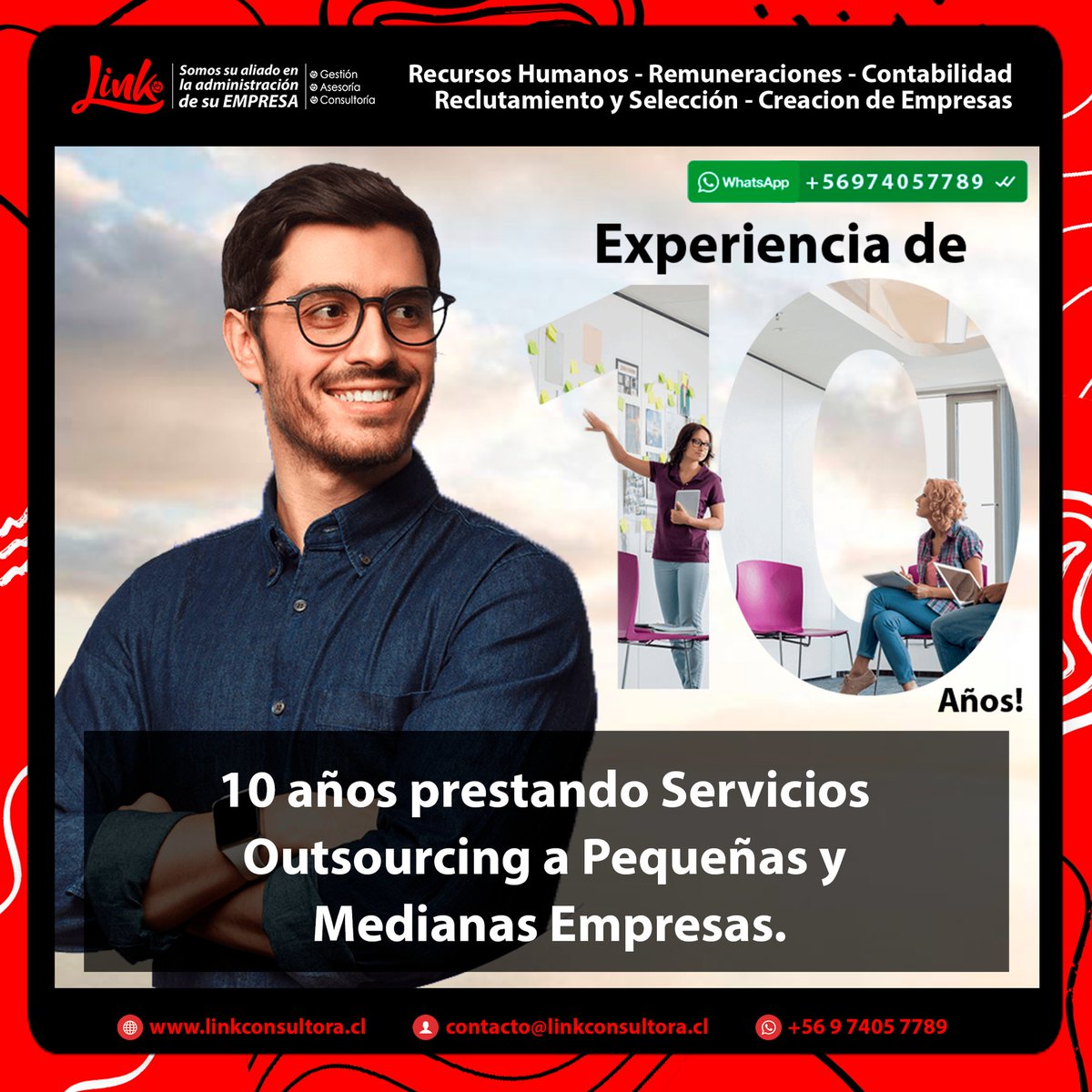 RRHHchile's tweet photo. La creación de su empresa nunca fue mas fácil y a un precio increíble!

https://t.co/P3ivnBH9EY

#linkconsultora 
#pyme #emprededores #emprende #asesoria #servicios #pymechile #emprendedoras #emprendimiento #asesores #contabilidad #recursoshumanos #remuneraciones 
#Chile https://t.co/IXGoIeKZFl