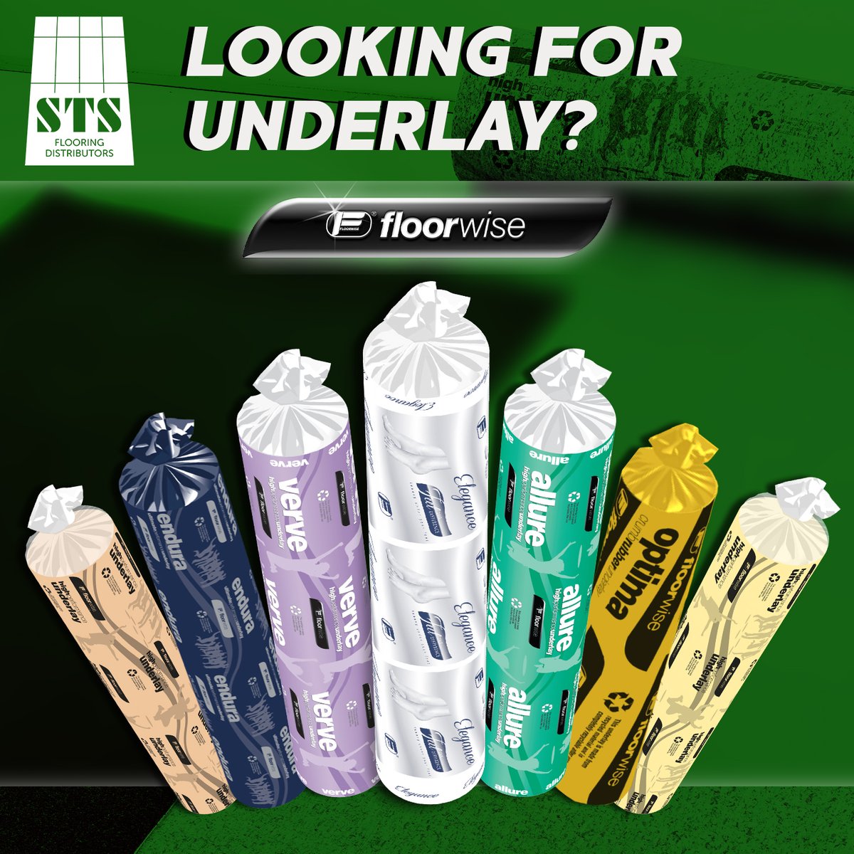 STSFlooring's tweet image. Looking for Underlay? 👀

Underlay provides a premium feel to your carpets for maximum comfort and will allow them to last! 👍

Check out the wide range of underlay from Floorwise, available at STS
0345 899 1000

#Underlay #Flooring #InteriorDesign #Carpeting