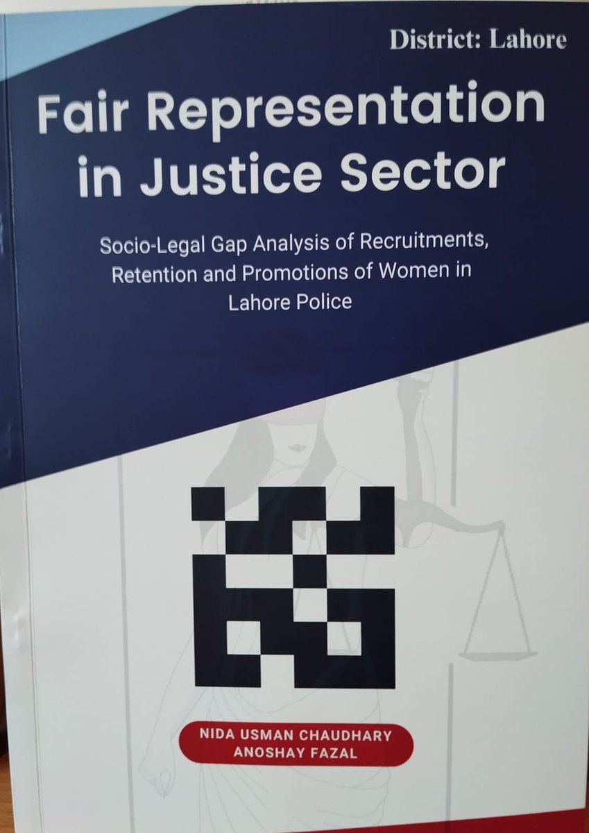 #HotOffThePress: Look what's finallyyyy arrivedddd!!! Part II of the Fair Representation Study is finally here that focuses on #WomenInPolice

In Phase II of this study, we looked at the Socio-Legal Gap Analysis of Recruitments, Retention and Promotion of Women in Lahore Police.