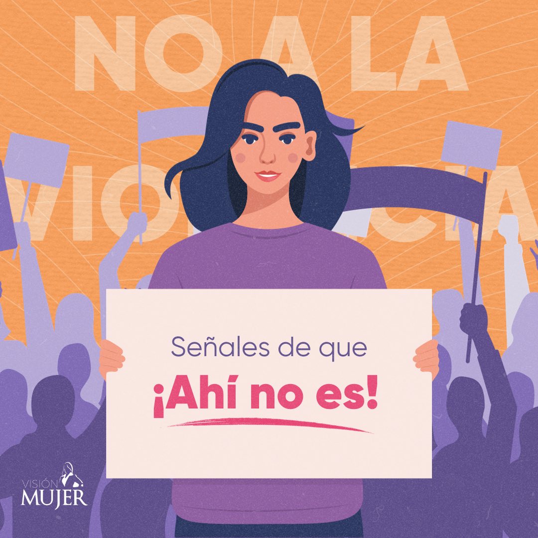 Vision_Mujer's tweet photo. ¡Abrimos hilo! 🧵🪡

Digámosle NO a la violencia.

Aquí te damos algunas señales de que ahí no es ✋🏽🛑🙊 https://t.co/c4Qhme1TJX