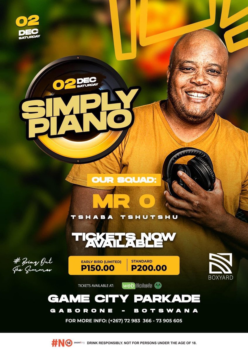 Simply_Piano23's tweet image. The 2nd round of local acts boasts names that need no introduction! Mr O, @DJBUNNYWORLD, Chrispin The Drummer and SAMA nominated @DjNgwazi_ #BringOutTheSummer #2ndDecember