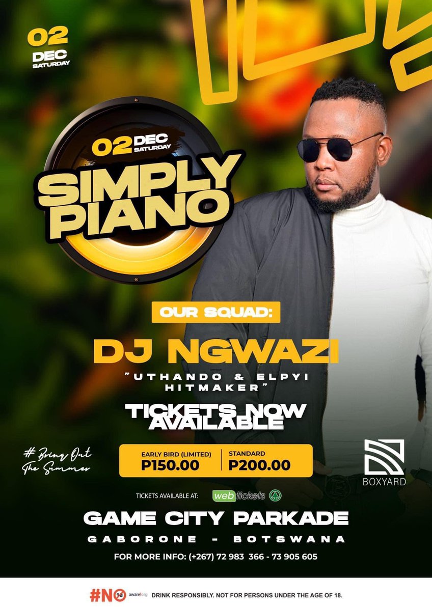 Simply_Piano23's tweet image. The 2nd round of local acts boasts names that need no introduction! Mr O, @DJBUNNYWORLD, Chrispin The Drummer and SAMA nominated @DjNgwazi_ #BringOutTheSummer #2ndDecember