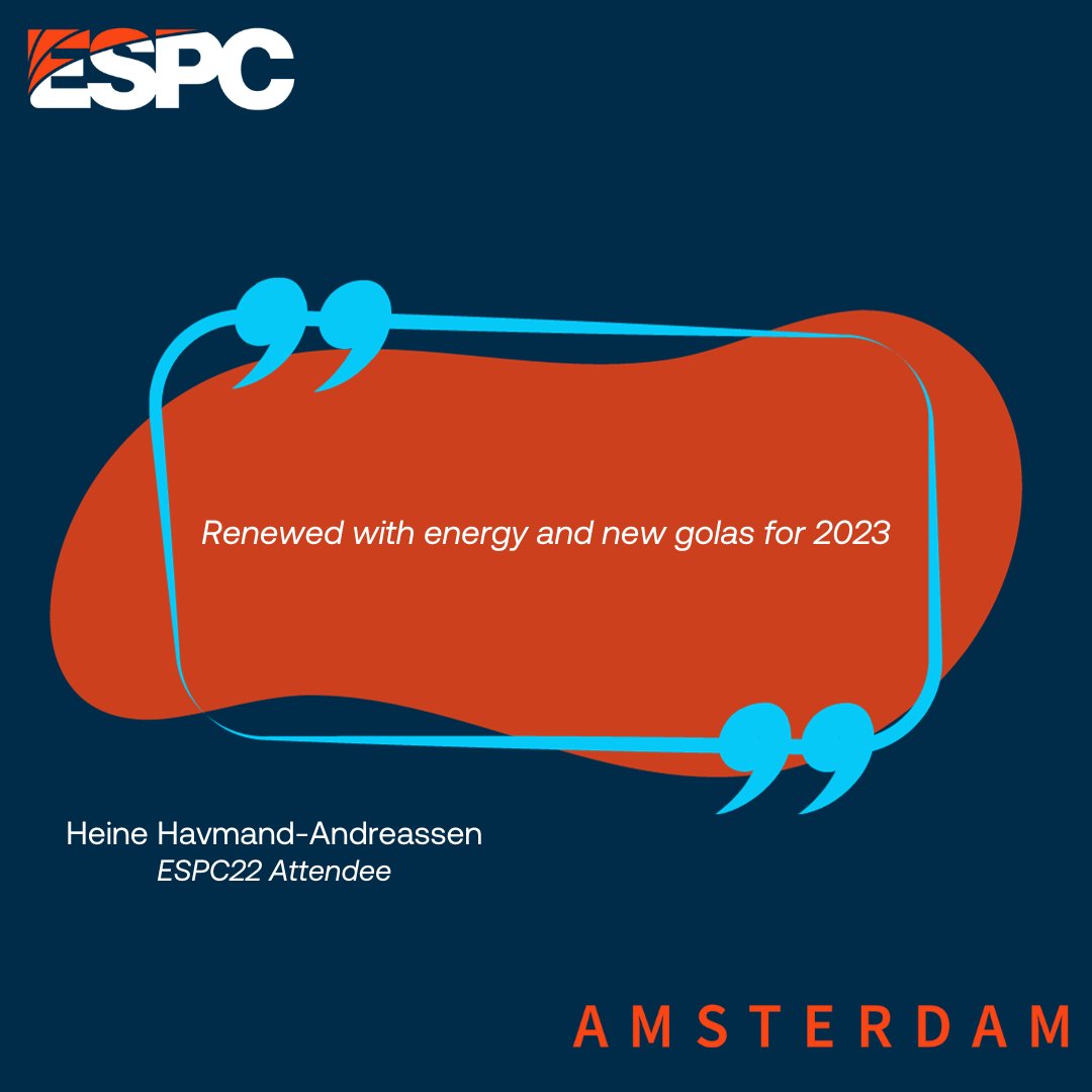 ESPC_Community's tweet image. Thrilled to share this #TechTestimonial from #ESPC22, Copenhagen  🌐 

Join us at #ESPC23, Amsterdam to celebrate and take a look into the future of #MicrosoftTechnolgies - sharepointeurope.com/pricing/