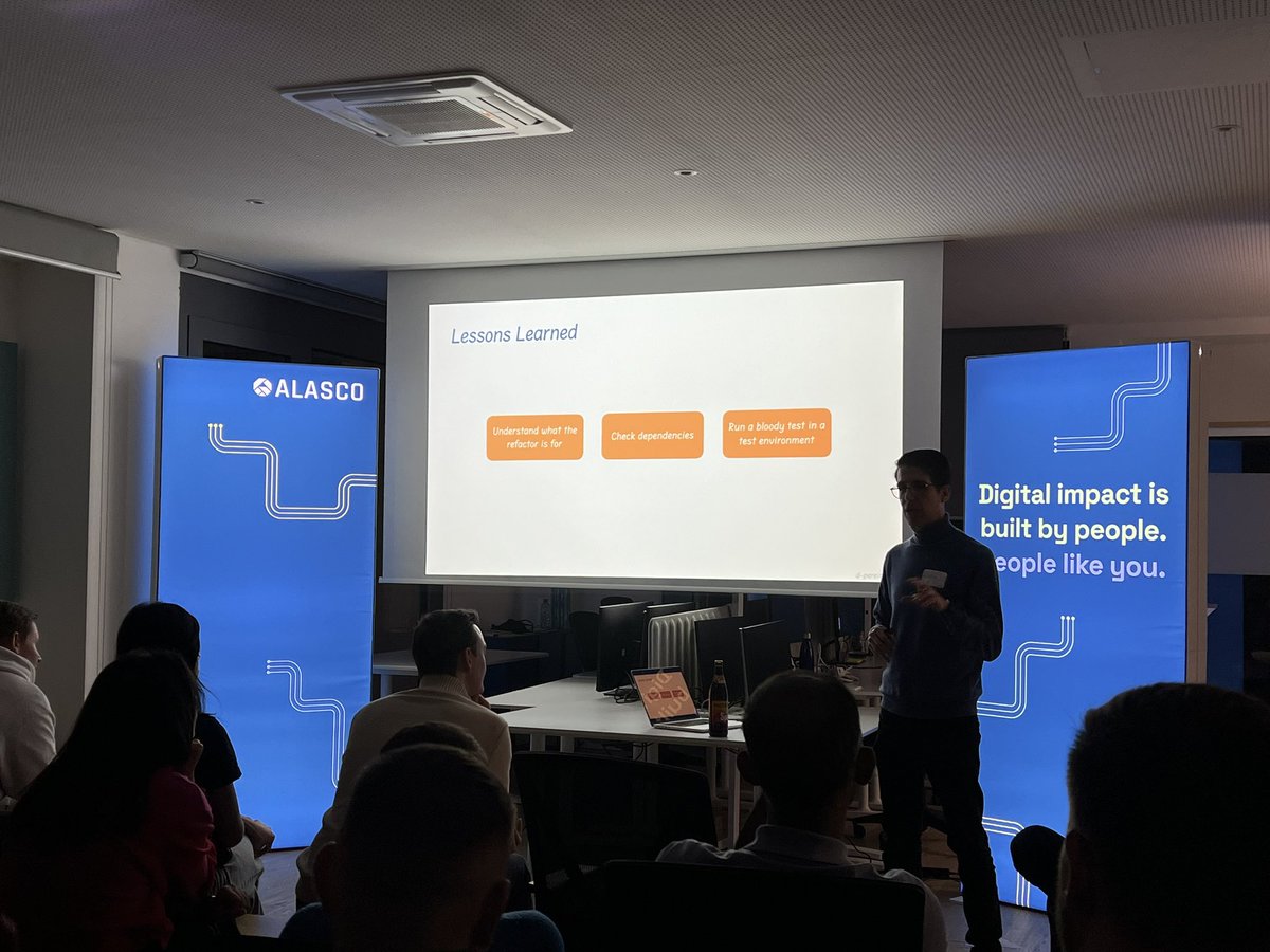 tech_alasco's tweet image. Thank you, @_ProductAcademy for an awesome #meetup yesterday and failure stories share-outs by David Pereira and Philipp Hoffmann. It was full of inspiration, insights and great networking. We are very much looking forward to the future collaboration ✨
