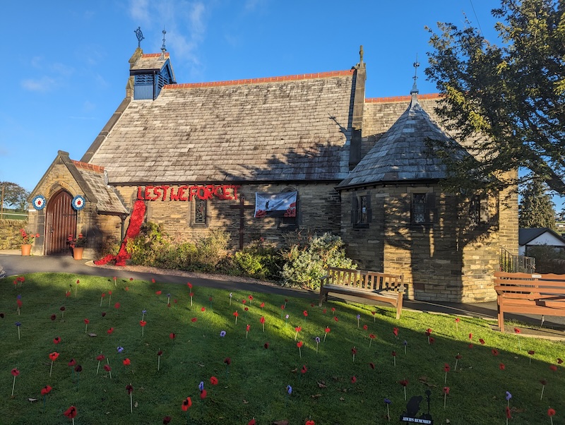 Our Sunday Remembrance worship starts at 10.30  Around 10.45 we invite those who are able, to walk  to the Eldwick Cenotaph to observe the 2-minute silence.  For those who prefer to stay in church, we will be following the BBC's Whitehall Cenotaph coverage
#Remembrance2023