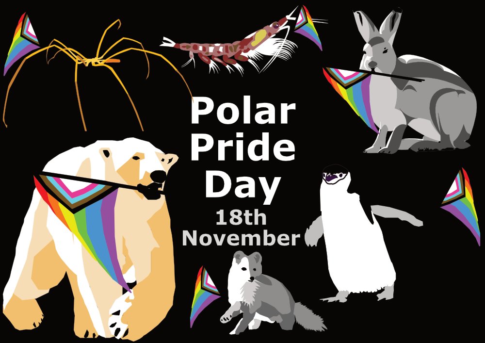 #PolarPride is in its fourth year! Here’s a bit of a thread of the history of the day, and where it came from #DiversityInUKPolarScience 1/6
