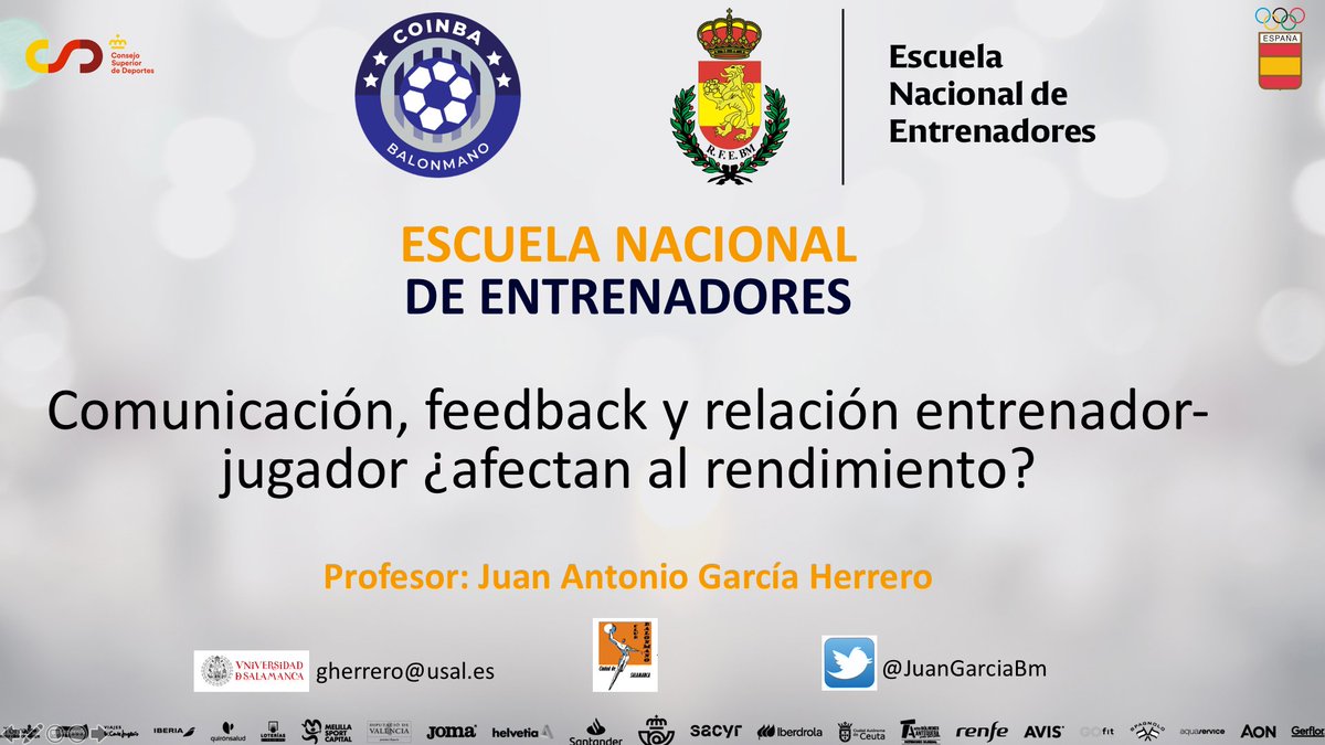 Lo prometido es deuda: aquí va un breve resumen de la charla en el <a href="/COINBA2019/">COINBA</a> del pasado fin de semana en Granada (abro hilo).
Los entrenadores nos pasamos el día dando indicaciones a los jugadores, pero ¿qué efecto tienen en su rendimiento?