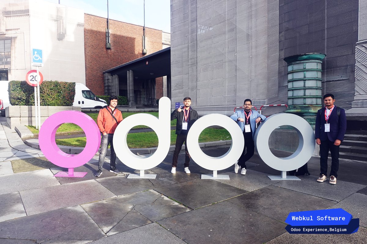 webkul's tweet photo. Having a blast at #OdooExperience2023
Dedicated team + #OdooExperience = Lot of possibility and connections.
#WebkulTeam, surrounded by #odoo_community, giving its best as always.
--Meet us at the M1 Booth Hall 7 in Odoo Experience
#Odoo #belgium #lifeatwebkul #Odoo_17 https://t.co/gywGTGED0k