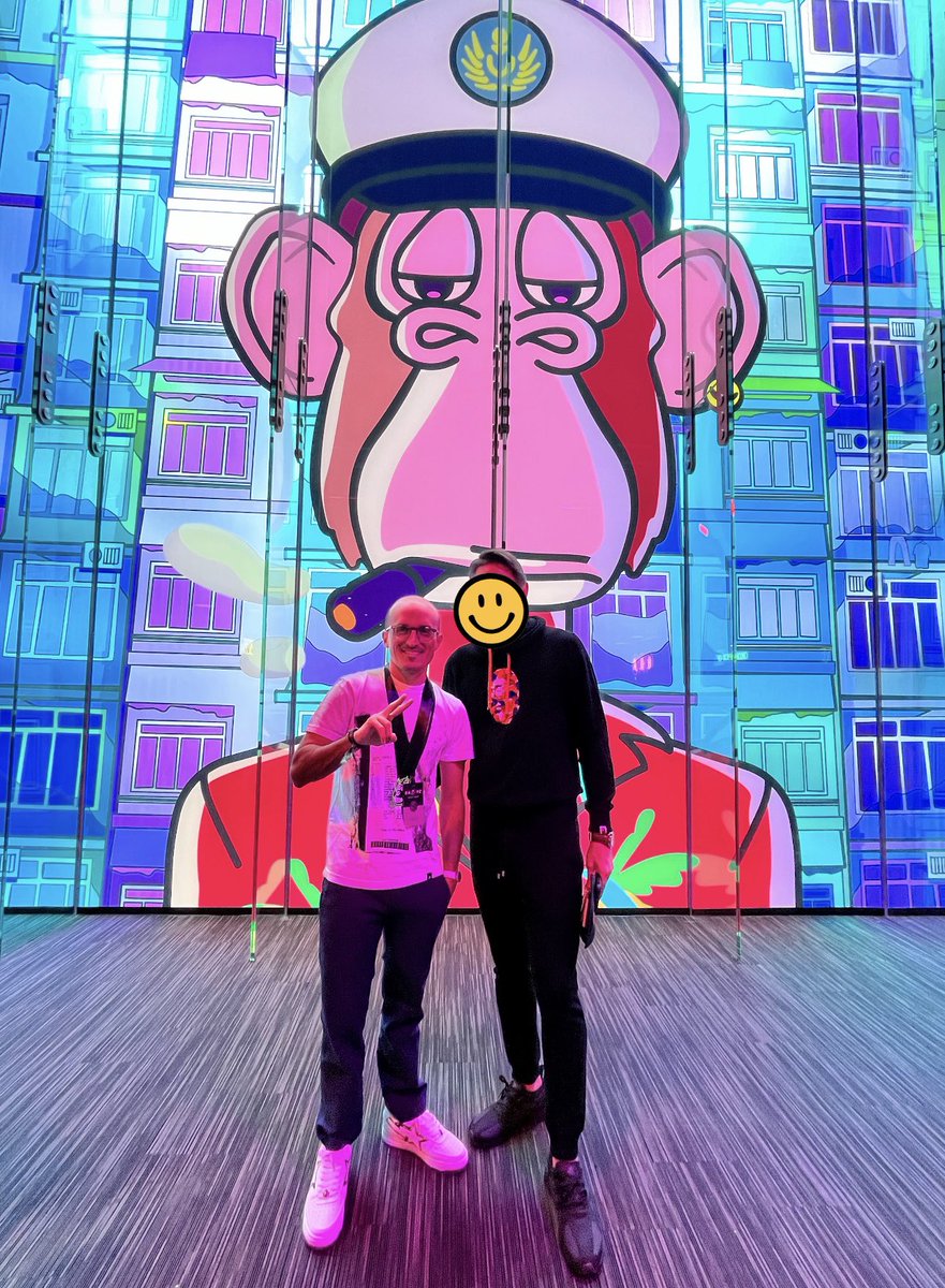 Glad to met the legend <a href="/CryptoGarga/">Garga.eth (Greg Solano)</a>, had an incredible time and amazing vibes at #APEFEST 2023. 

#ApesTogetherStrong