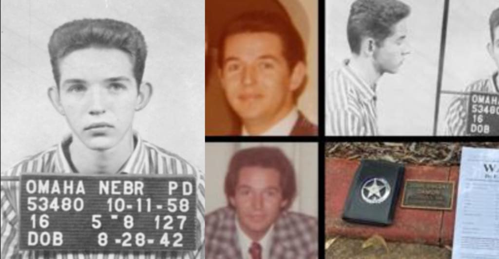 MorbidKnowledge's tweet photo. In 1958, William Leslie Arnold committed a shocking crime at the young age of 16 by murdering his parents. 

The motive behind this act was his parents' refusal to allow him to borrow their car for a drive-in movie date with his girlfriend, who wanted to watch The Undead.

After the killings, Arnold proceeded to bury his parents in the backyard of their Omaha, Nebraska home. He then carried on with his life, misleading everyone by claiming that his parents had embarked on a trip. 

However, his charade came to an end when, two weeks later, he was apprehended. Arnold confessed to the murders and guided investigators to the makeshift gravesite where his parents' bodies were buried. Following this, he was arrested and eventually sentenced to life in prison. 

On July 14, 1967, eight years into his prison sentence, Arnold managed to escape from the Nebraska State Penitentiary. 

He utilized masks to deceive guards who conducted daily head counts, reminiscent of the infamous Alcatraz prison escape. 

Astonishingly, Arnold successfully evaded capture and remained at large for decades. 

In 2020, it was discovered that William Leslie Arnold had been living as John Damon in Australia.

William Leslie Arnold, aka John Damon, died aged 69 and was laid to rest in Australia, where he started a new life, thousands of miles from the fortified walls of Nebraska State Penitentiary, where he might otherwise have ended his days.