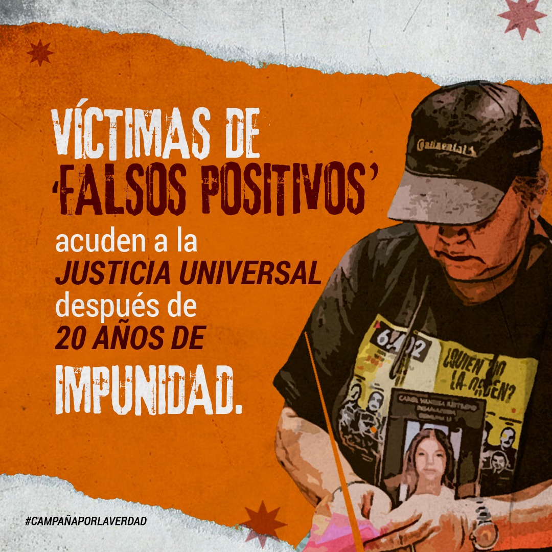 #Loúltimo 🌷  #JusticiaParaLas6402 Víctimas de crímenes de lesa humanidad cometidos en Colombia interponen querella en Argentina al amparo del principio de Jurisdicción Universal contra expresidente Álvaro Uribe Vélez 👇🏾