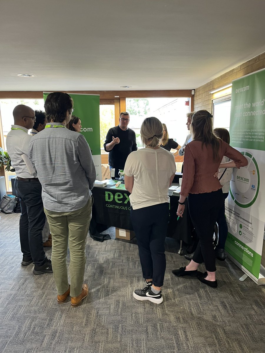 KitchingChloe's tweet photo. A fast paced start to the @LDC_tweets Practical Type 1 Technology Course with ‘speed dating’ - delegates getting a 10 minute talk from each of our sponsor companies about their technology @AbbottNews @dexcom @Medtronic @Insulet_UK @airliquidegroup @ypsomed https://t.co/nfn860RE2X